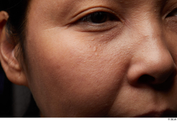 Eye Face Nose Cheek Ear Skin Woman Asian Chubby Wrinkles Studio photo references